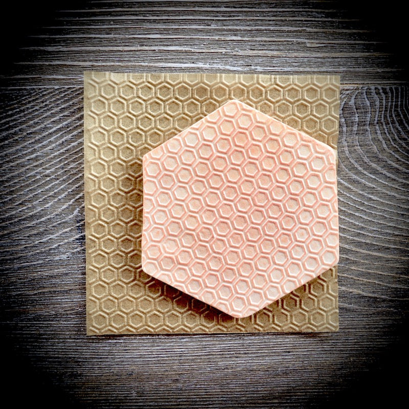 Hexagon 3D Parchment Texture Sheets by Intricut Edibles