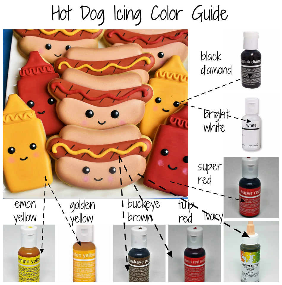 Hot Dog Cookie Cutter by The Flour Box