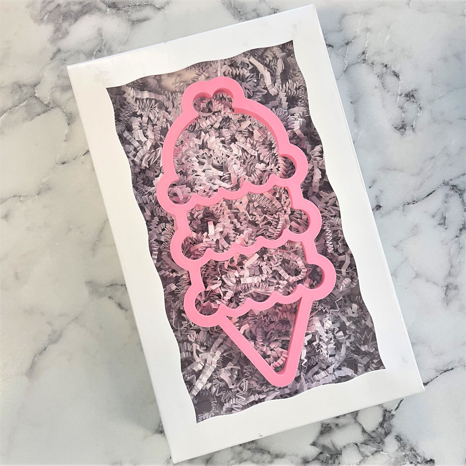 Ice Cream Cone Stack 4-in-1 Multi-Cookie Cutter