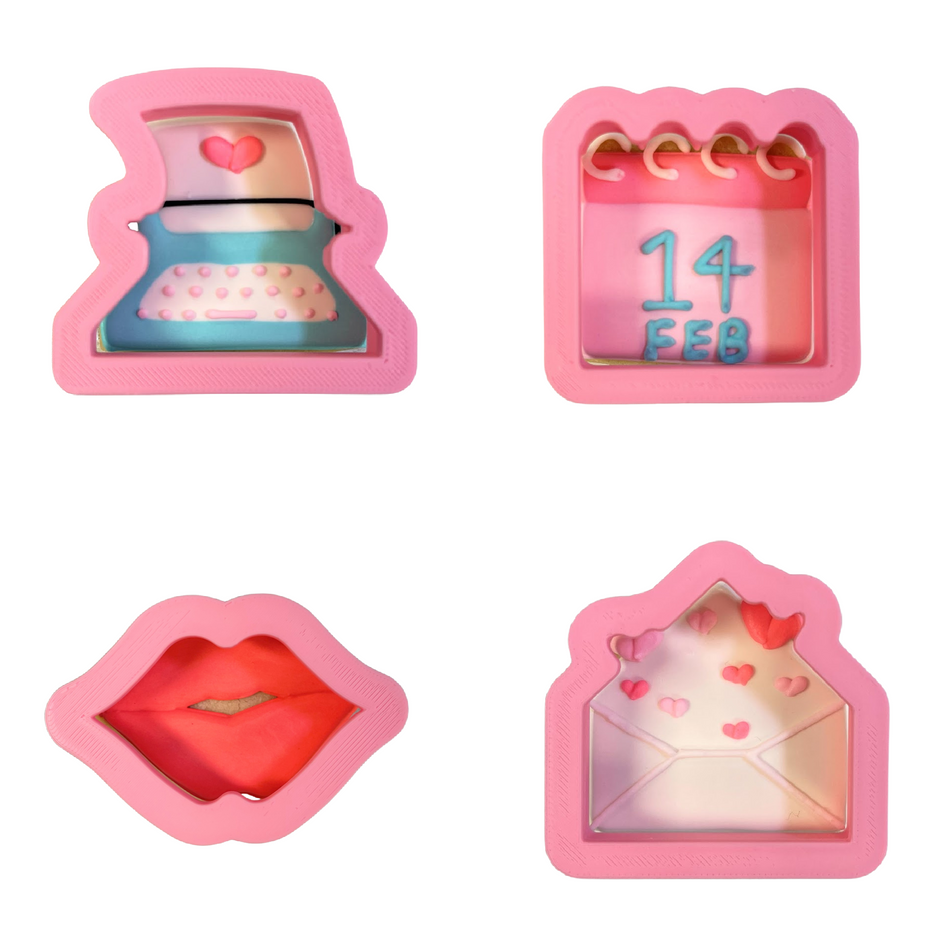Mini Just My Type Cookie Cutter BUNDLE