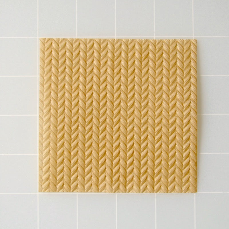 Knit 3D Parchment Texture Sheets by Intricut Edibles