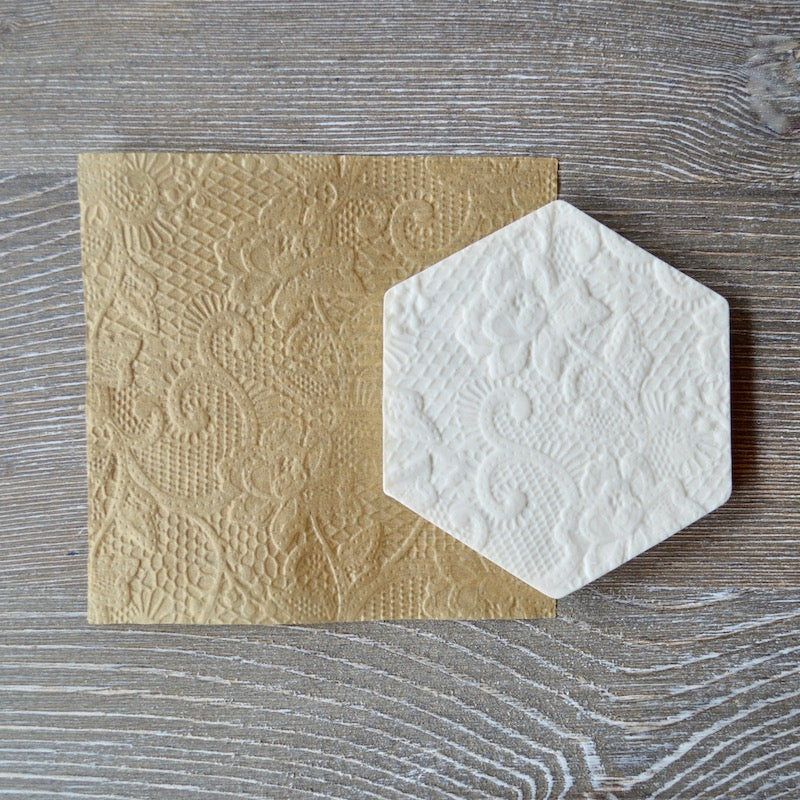 Lace 3D Parchment Texture Sheets by Intricut Edibles