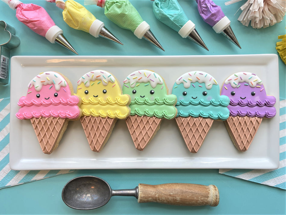 Ice Cream Cone Cookie Cutter