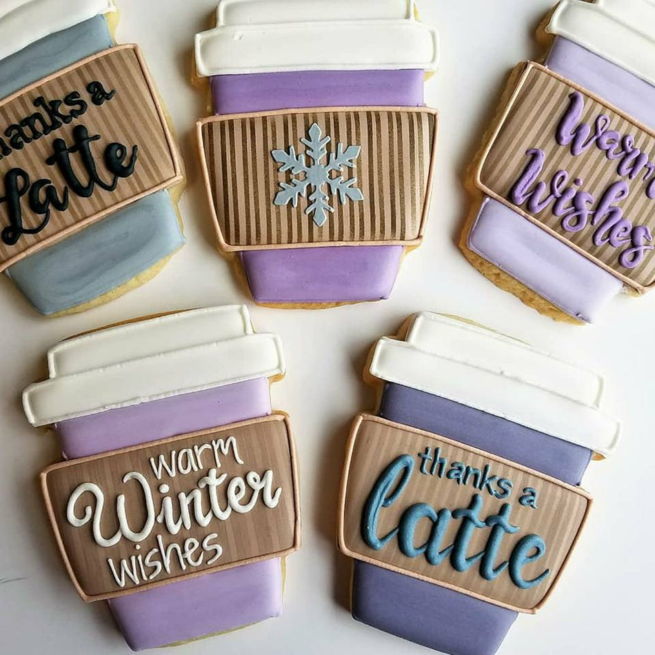 Latte Cup Cookie Cutter by The Flour Box