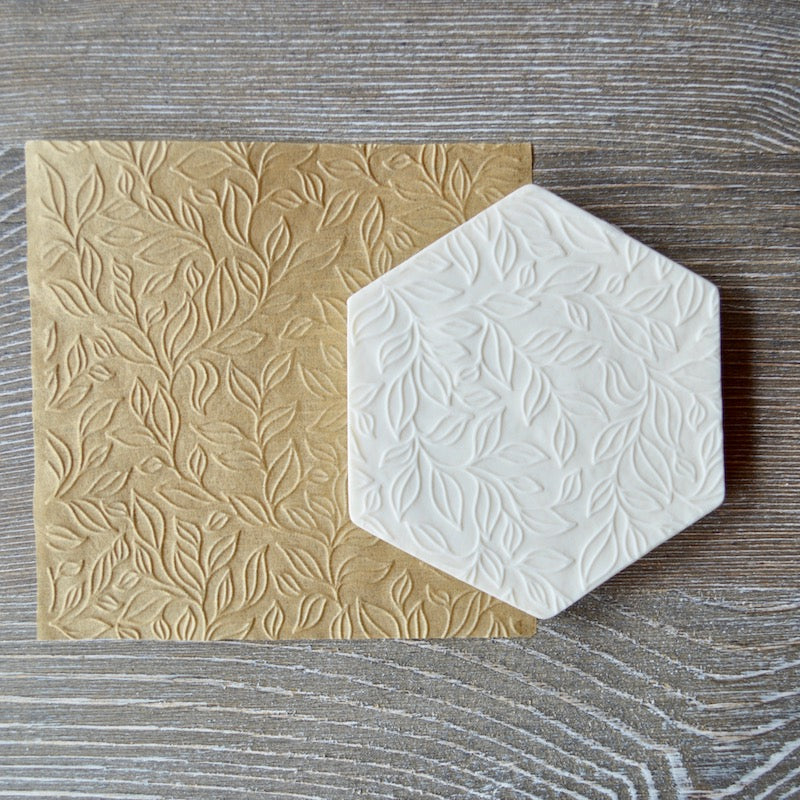 Leaf Vines 3D Parchment Texture Sheets by Intricut Edibles