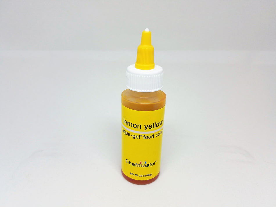 Lemon Yellow 2.3oz Chefmaster LIQUA-GEL