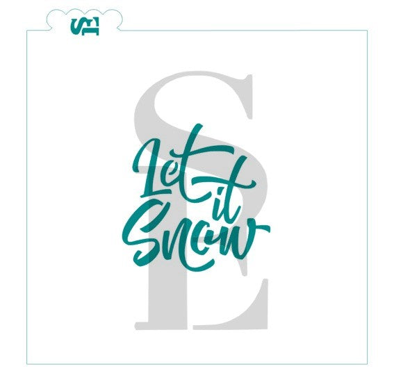 Let it Snow SE Stencil – The Flour Box