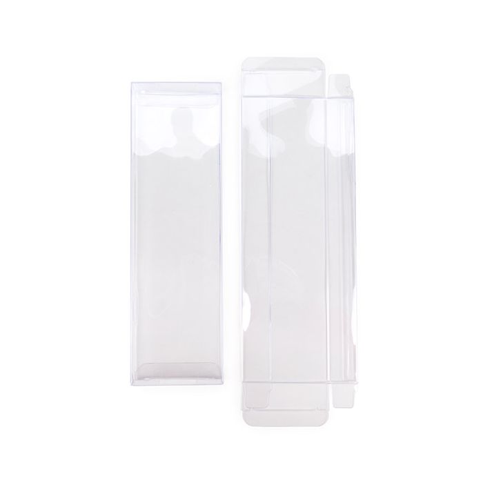 3 x 10 Long Clear Cookie Box - 25 BOXES - 3