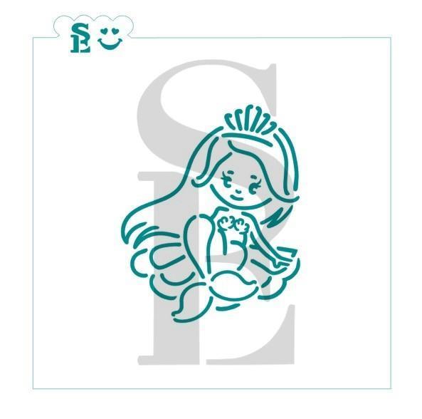 Mermaid PYO SE Stencil