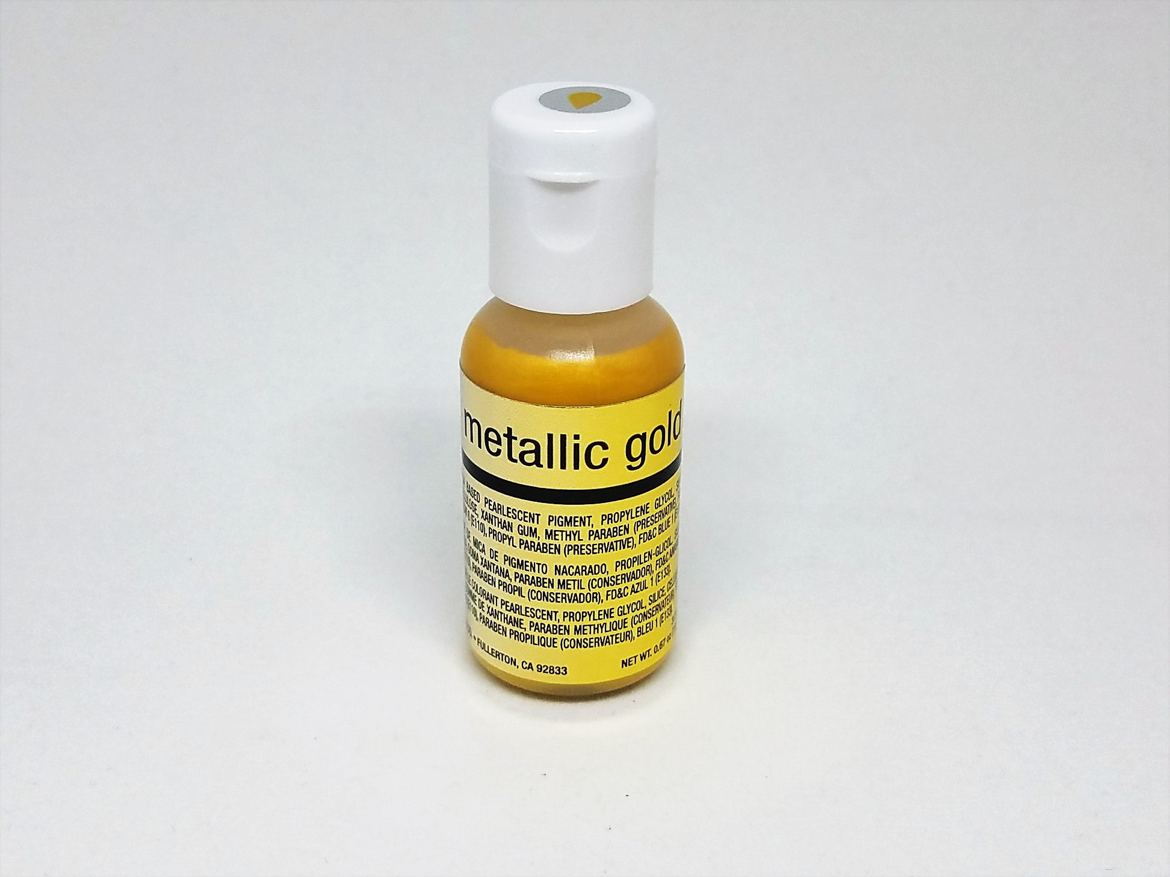 Metallic Gold .67oz Chefmaster AIRBRUSH Color