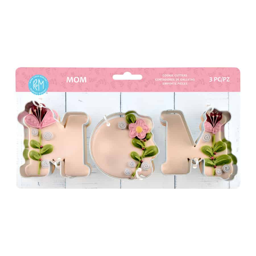 MOM 3pc Cookie Cutter Set