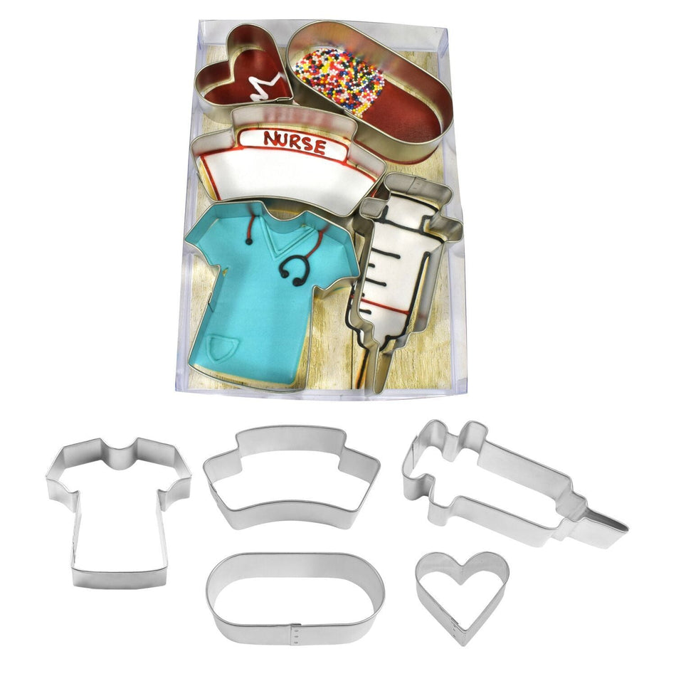 Nurse Cookie Cutter Set