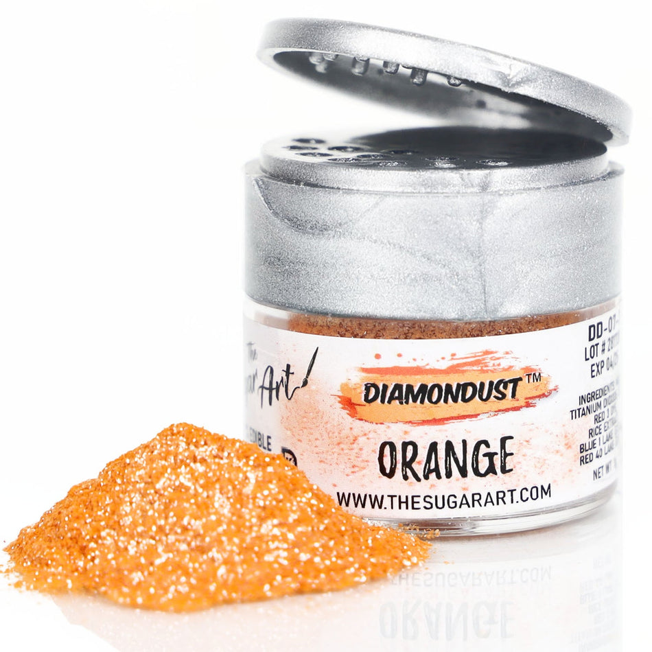 Orange The Sugar Art Diamondust