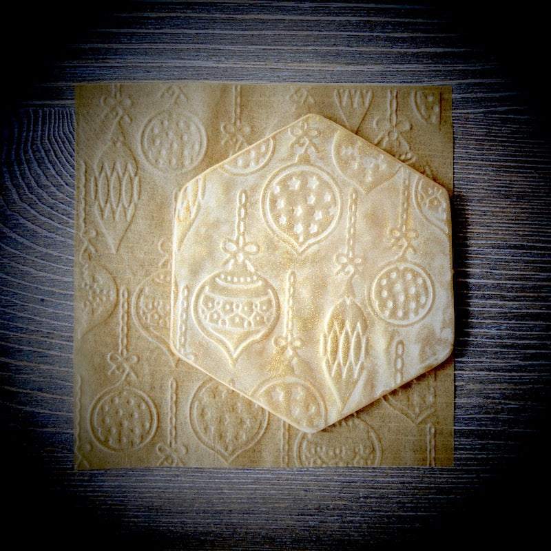 Ornaments 3D Parchment Texture Sheets by Intricut Edibles