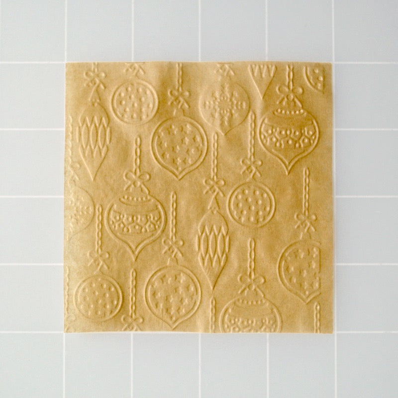 Ornaments 3D Parchment Texture Sheets by Intricut Edibles