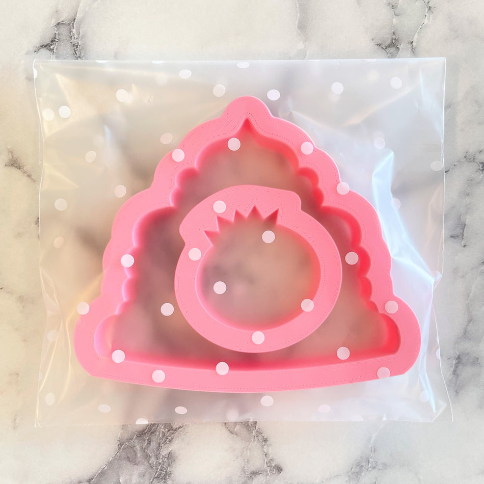 Pancake with Blueberry Cookie Cutter Set