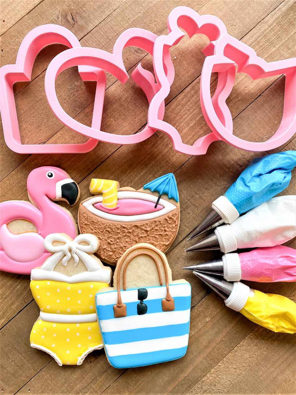 Pool Party Cookie Decorating Kit