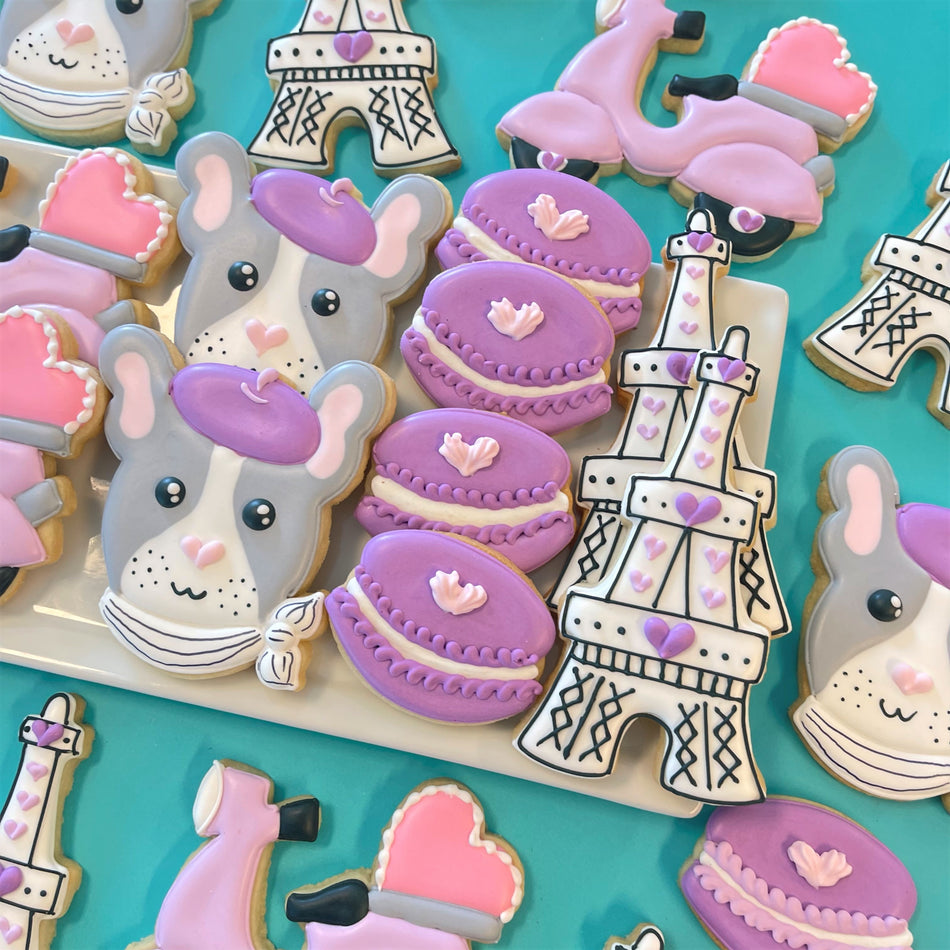 Paris Valentine Cookie Cutter BUNDLE