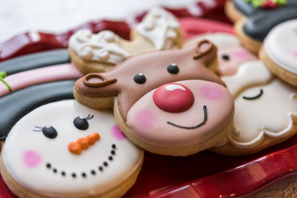 Reindeer Face Cookie Cutter by The Flour Box