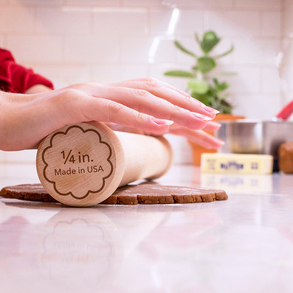 Perfect Cookie Rolling Pin 1/4