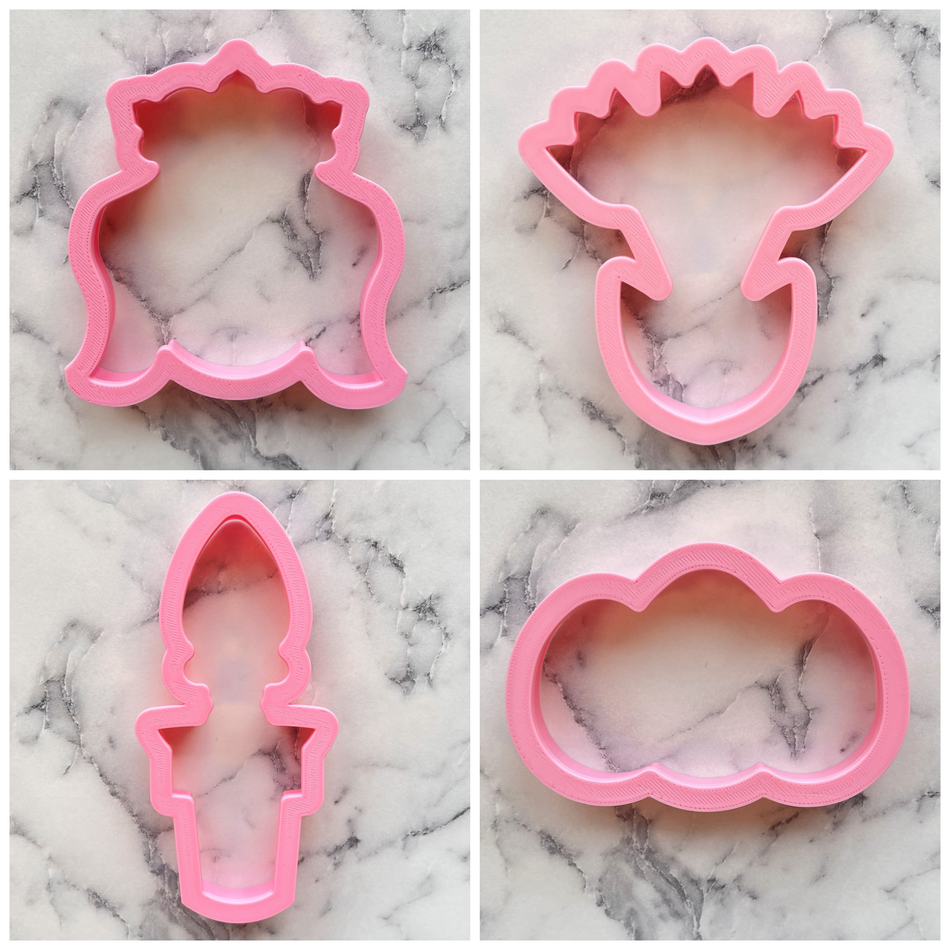 Rustic Easter Cookie Cutter Set