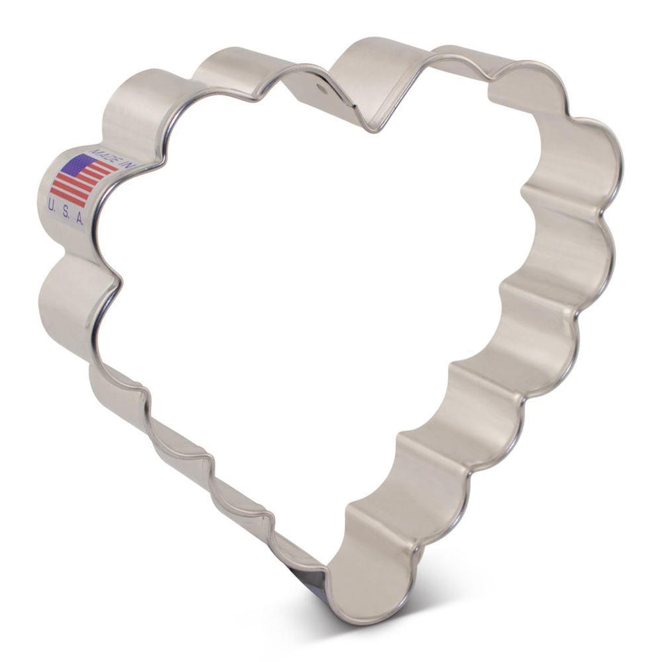 Heart Scalloped Cookie Cutter