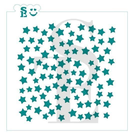 Scattered Stars Background SE Stencil