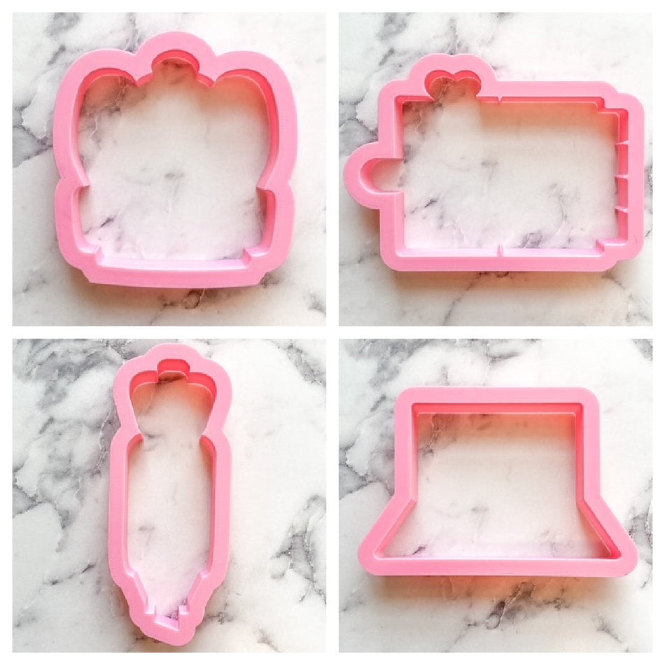 School Supplies Cookie Cutter Set