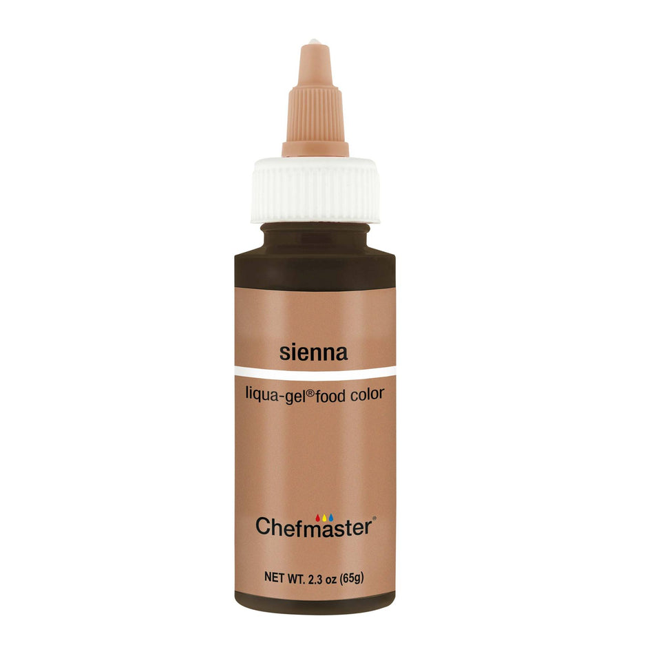Sienna 2.3oz Chefmaster LIQUA-GEL