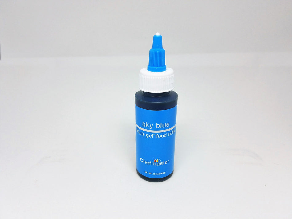 Sky Blue 2.3oz Chefmaster LIQUA-GEL