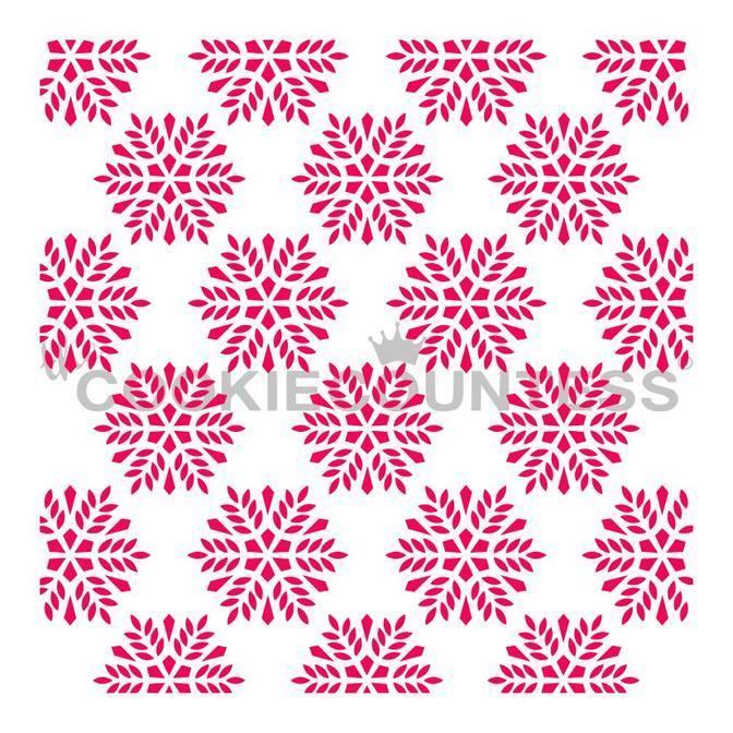 Pretty Snowflake Stencil – The Flour Box