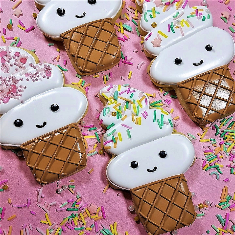 Soft Serve Ice Cream Cookie Cutter