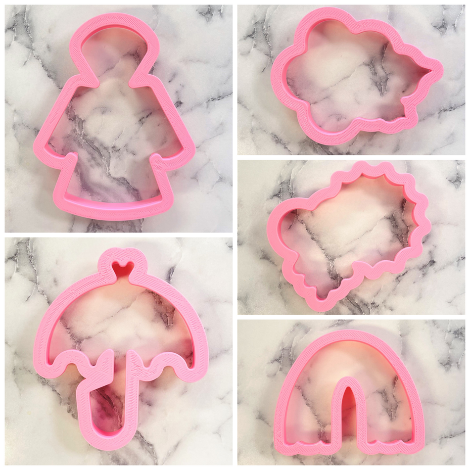 Spring Showers Cookie Cutter BUNDLE