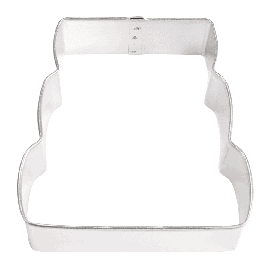 Suitcase Stacked Cookie Cutter