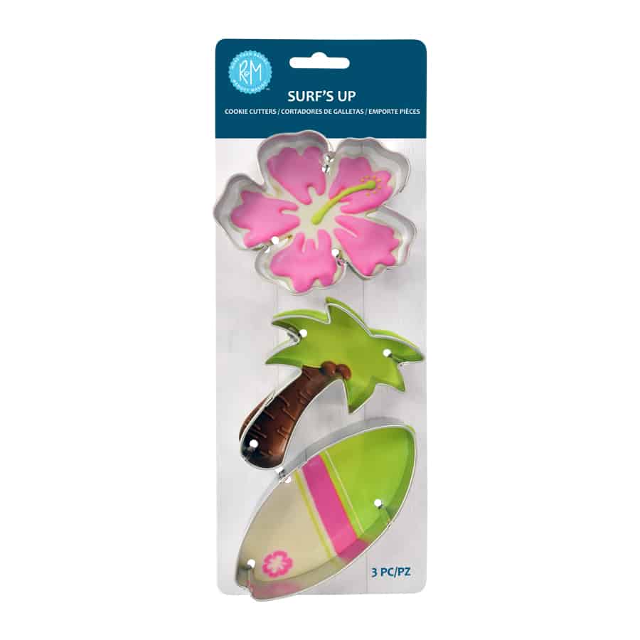 Surf's Up 3pc Cookie Cutter Set