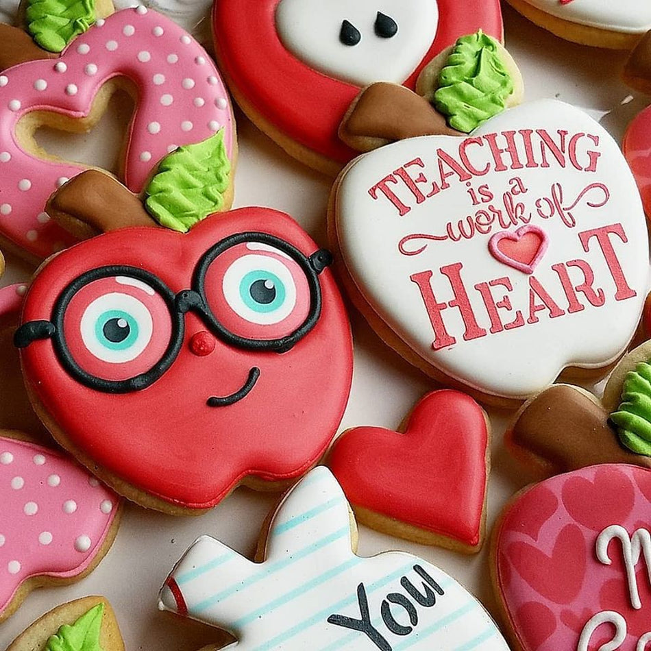 Teaching is a Work of Heart SE Stencil