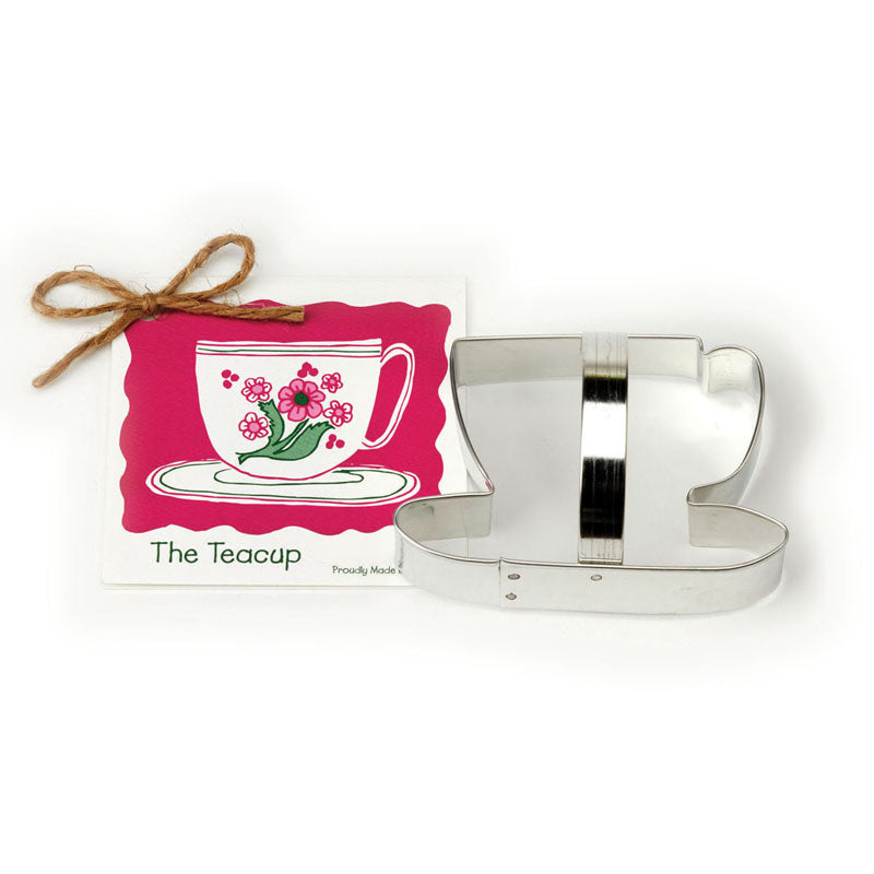 Tea Cup with Tag Cookie Cutter