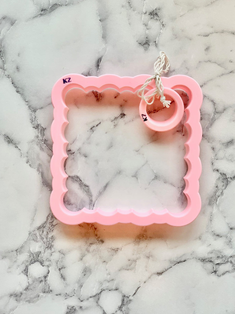 Tic-Tac-Toe Cutter and Stencil SET