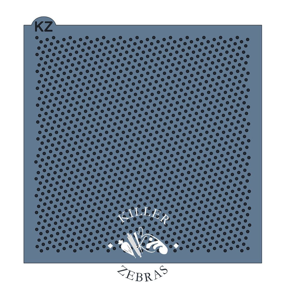 Tiny Dot Texture KZ Stencil