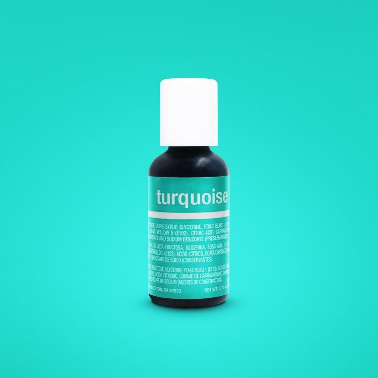 Turquoise .70oz Chefmaster LIQUA-GEL