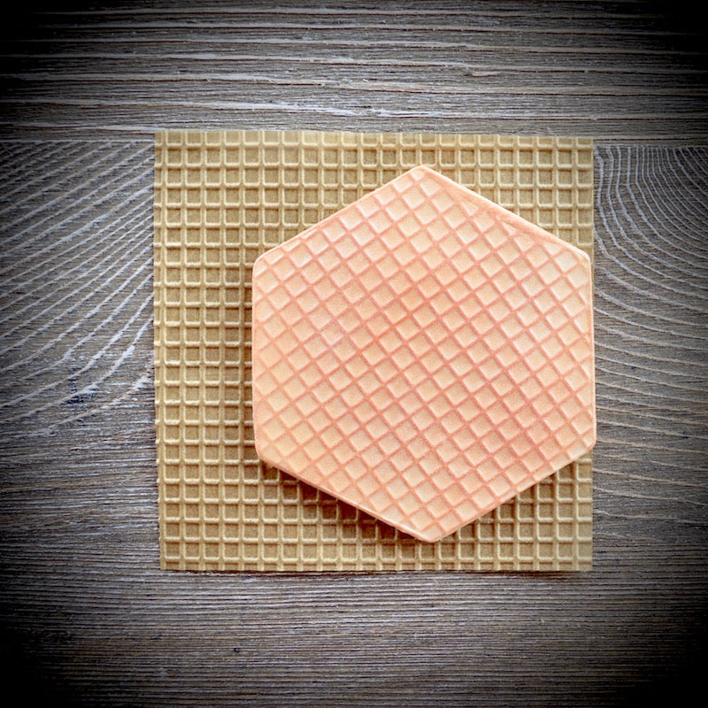 Waffle 3D Parchment Texture Sheets by Intricut Edibles