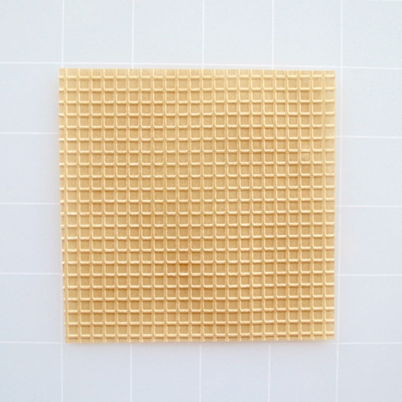 Waffle 3D Parchment Texture Sheets by Intricut Edibles