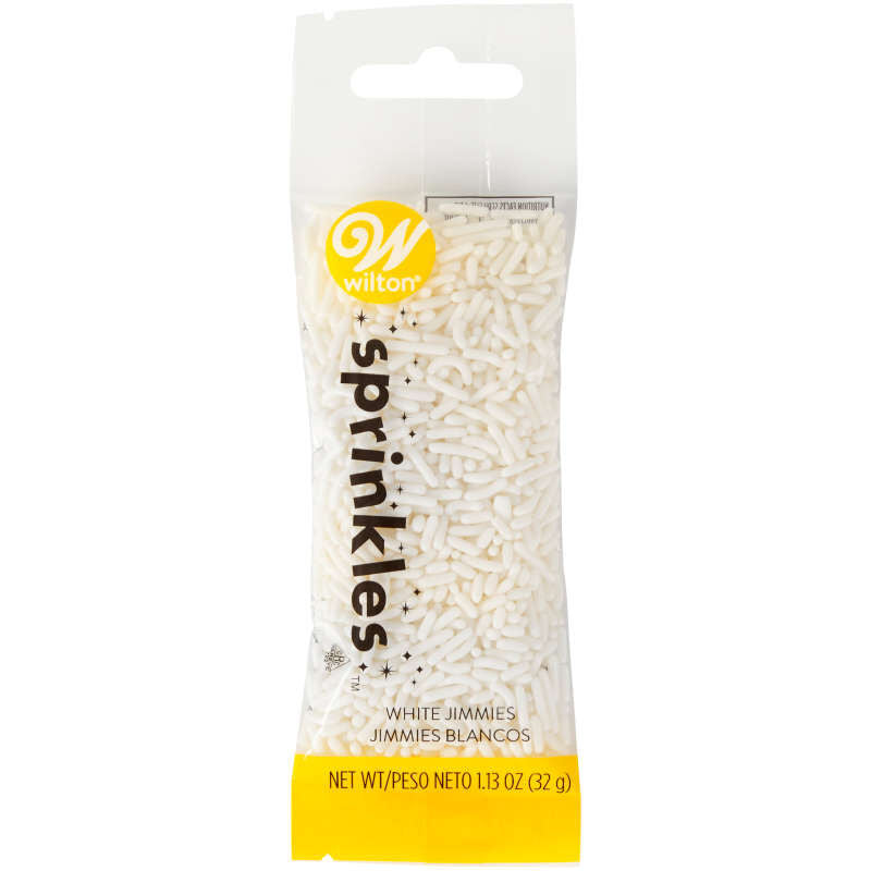 White Jimmies SMALL Sprinkle Pouch