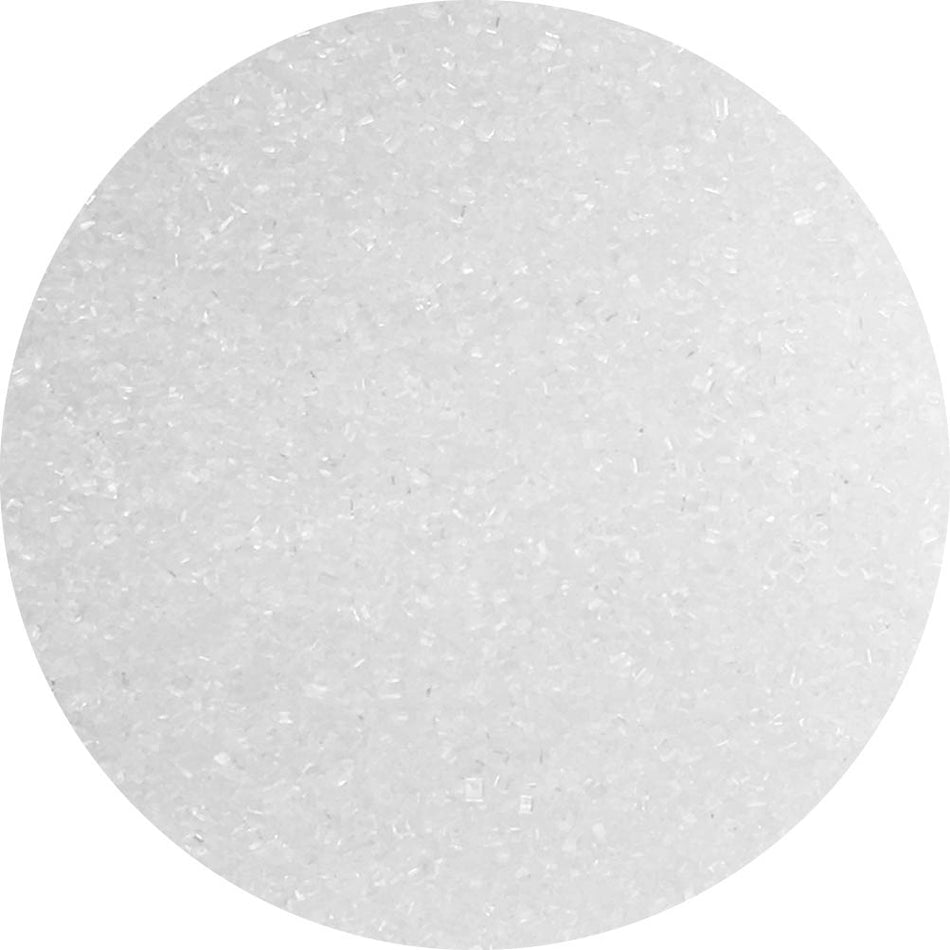 Whimsical White Sanding Sugar SMALL Sprinkle Jar