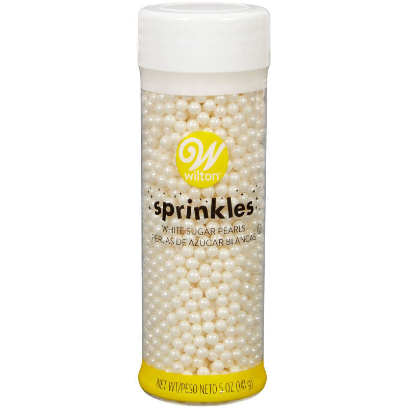 White Sugar Pearl Sprinkles
