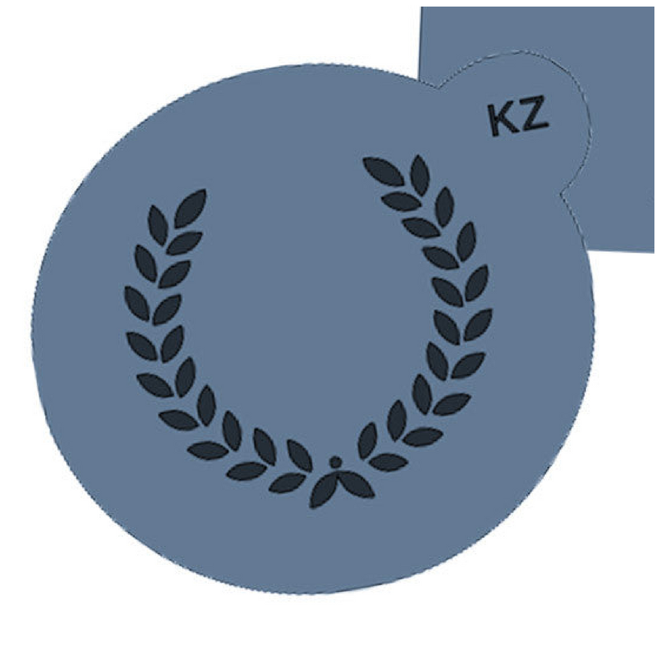 Wreath Border Mini KZ Stencil