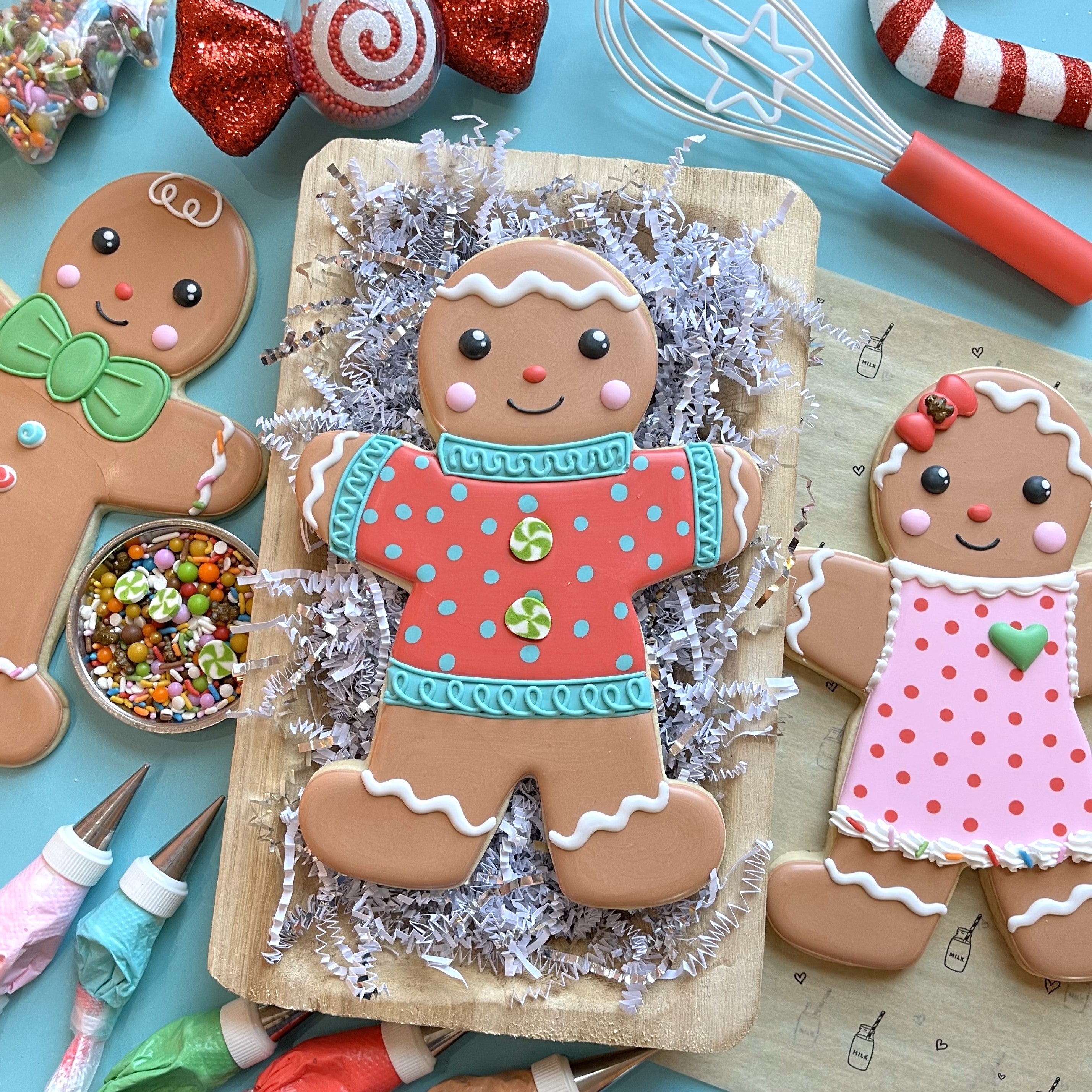 Gingerbread Cutters and Stencils – The Flour Box