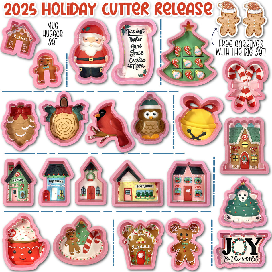 Holiday/Winter 2025 Cookie Cutter Set