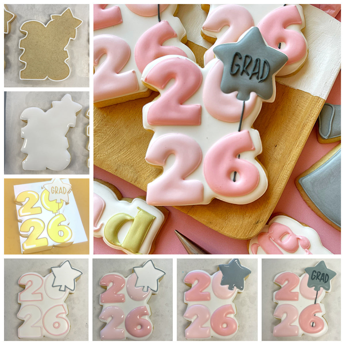 2026 with Balloon Cookie Cutter