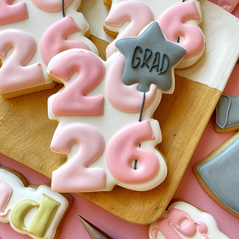 2026 with Balloon Cookie Cutter